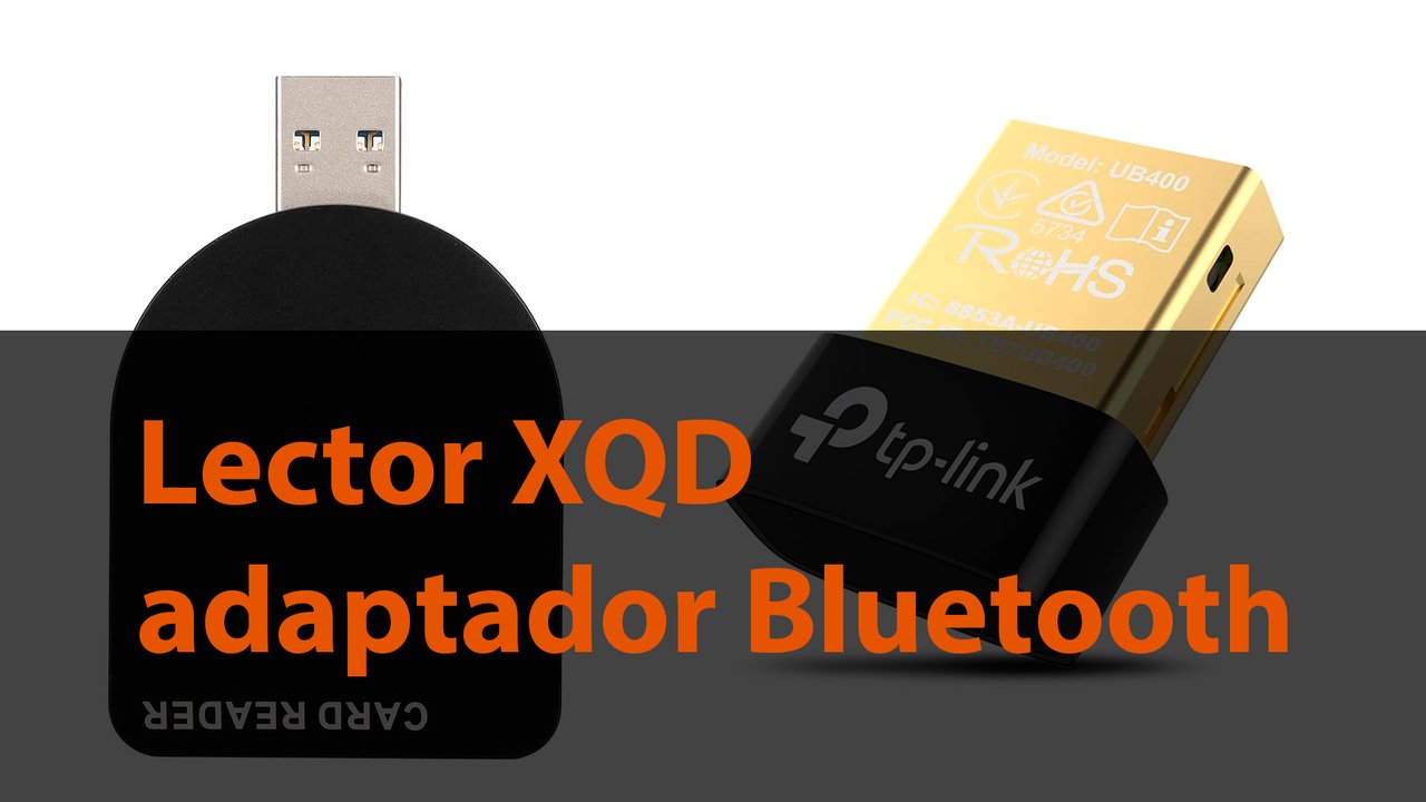 Lector de tarjetas XQD barato, adaptador Bluetooth